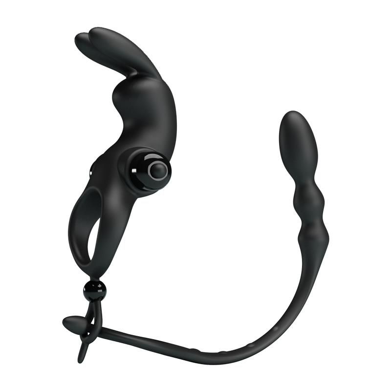 Vibrating Ring with Desmontable Anal Chain Vibrating Ring with Desmontable Anal Chain