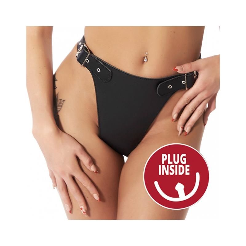 Adjustable Harness with Anal Plug Adjustable Harness with Anal Plug