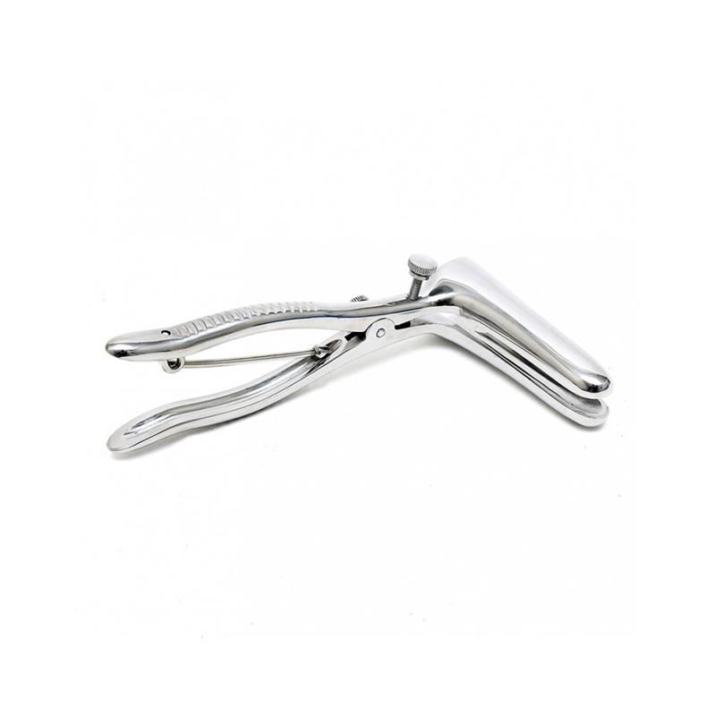 Anal Speculum with 2 Spoons Chrome-Silver Anal Speculum with 2 Spoons Chrome-Silver