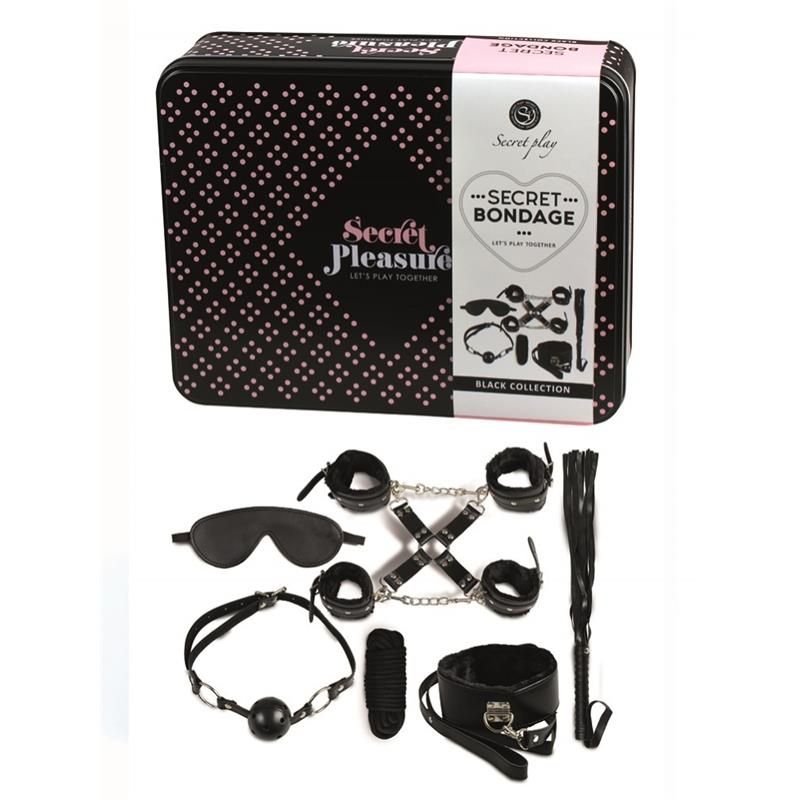 Secret Play Set 8 Pieces Black Set Secret Play Set 8 Pieces Black Set