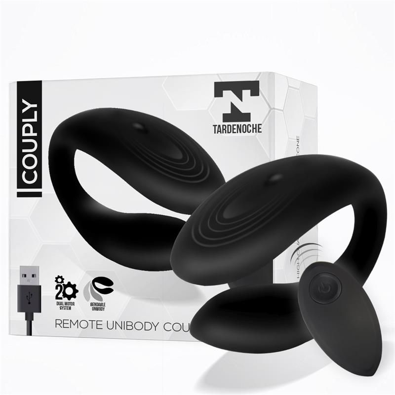 Couply Couple Toy with Remote Control USB Unibody Liquid Silicone Couply Couple Toy with Remote Control USB Unibody Liquid Silicone