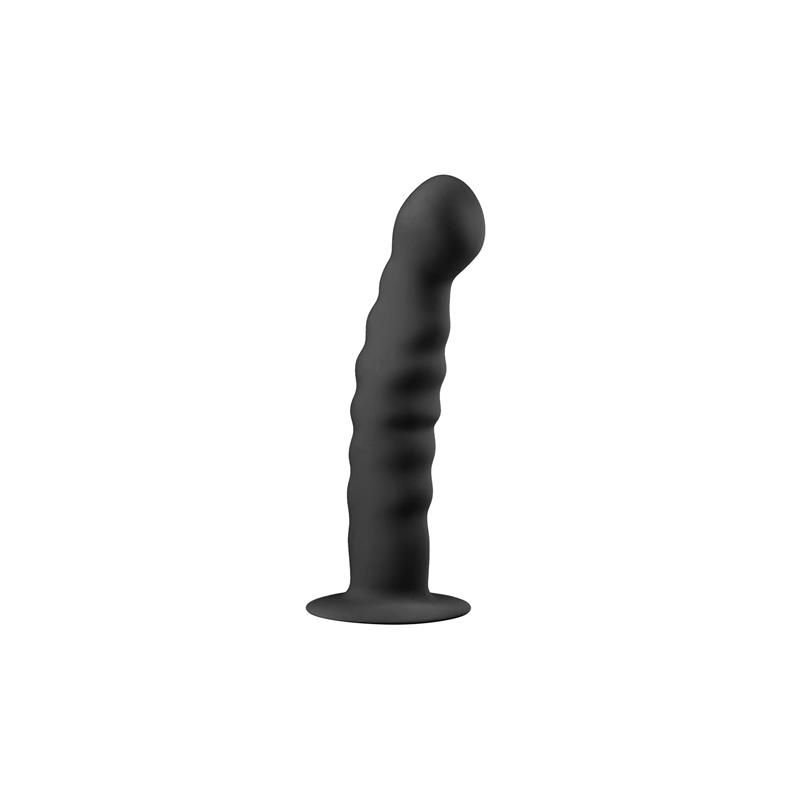 Silicone Dildo - Black Silicone Dildo - Black