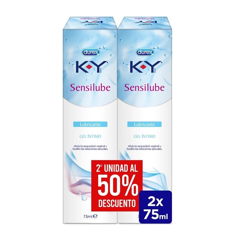 Water Base Lub Duplo KY Sensilub 75ml Water Base Lub Duplo KY Sensilub 75ml