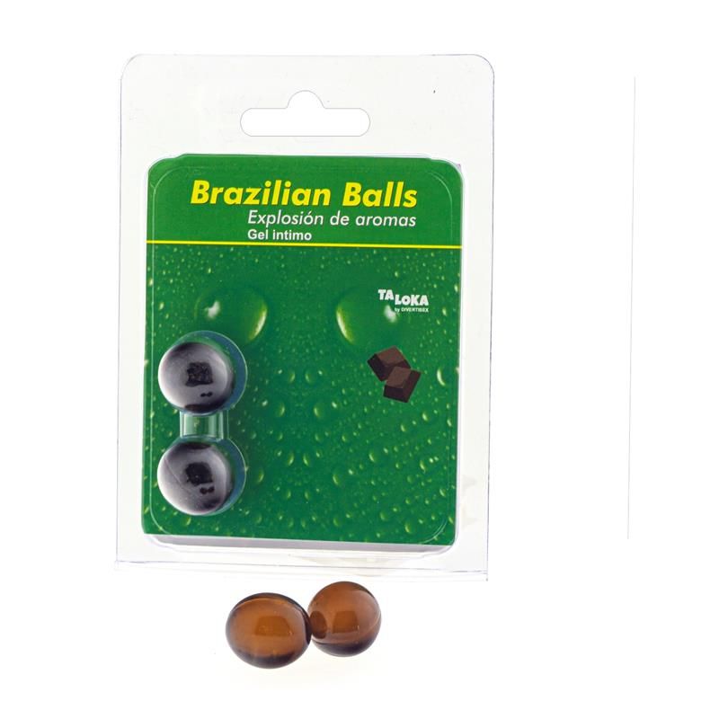 Set 2 Brazilian Balls Chocolate Aroma Set 2 Brazilian Balls Chocolate Aroma
