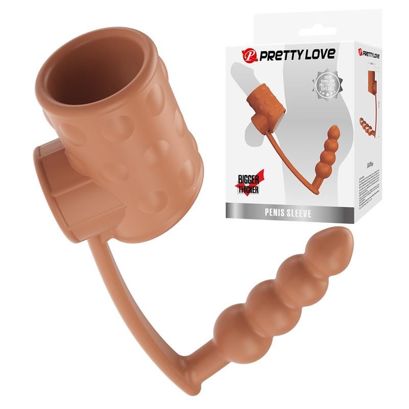 Anal Plug with Penis Sleeve Anal Plug with Penis Sleeve
