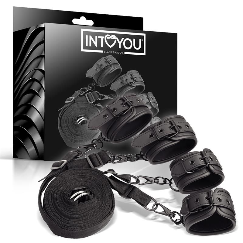 Bed Restraints Set Vegan Leather Bed Restraints Set Vegan Leather
