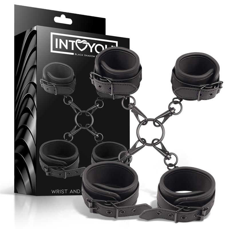 Wrist and Ankle Cuffs Set Vegan Leather Wrist and Ankle Cuffs Set Vegan Leather