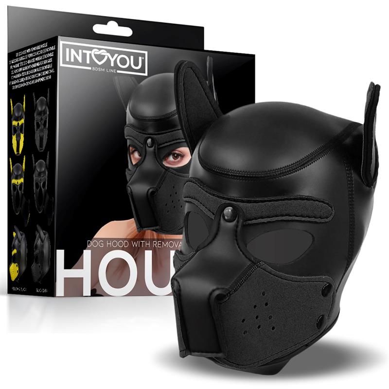 Hound Neoprene Dog Hound Removable Muzzle Black One Size Hound Neoprene Dog Hound Removable Muzzle Black One Size