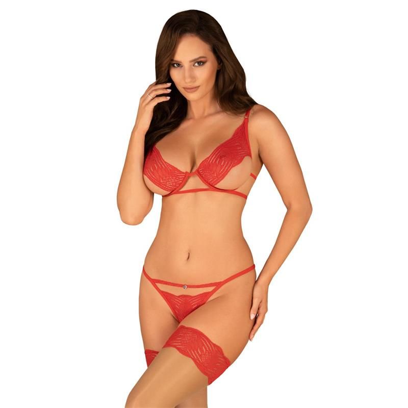 Mellania Bra Set With Thong - Taglia S/M Mellania Bra Set With Thong - Taglia S/M