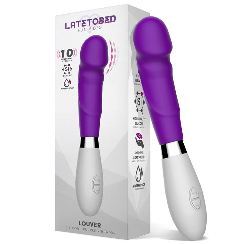 Louver Vibe Silicone Purple Louver Vibe Silicone Purple
