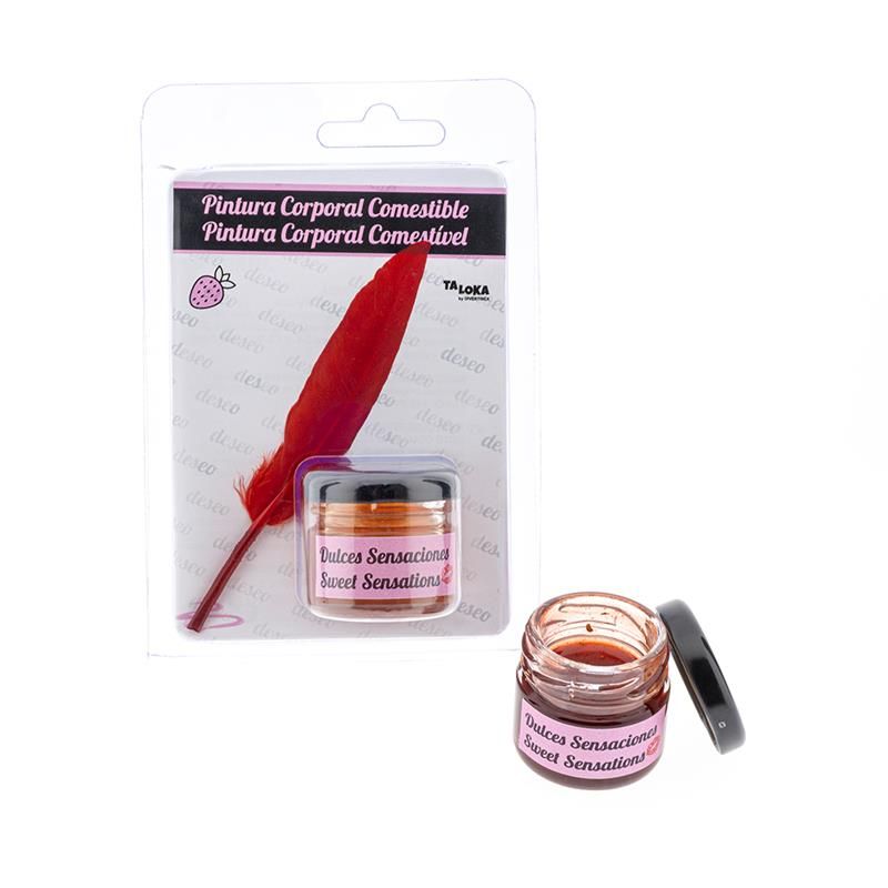 Kissable Body Paint Strawberry Flavor Kissable Body Paint Strawberry Flavor