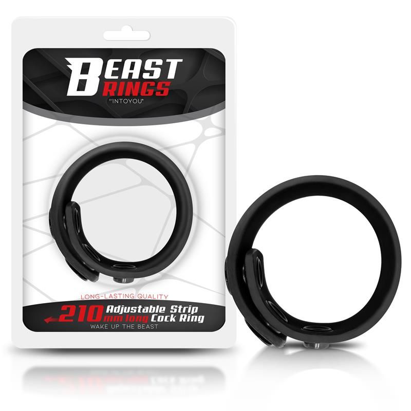Solid Silicone Adjustable Strip Cock Ring 15-21 cm Solid Silicone Adjustable Strip Cock Ring 15-21 cm