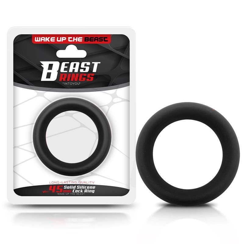 Solid Silicone Cock Ring 4.5 cm Solid Silicone Cock Ring 4.5 cm