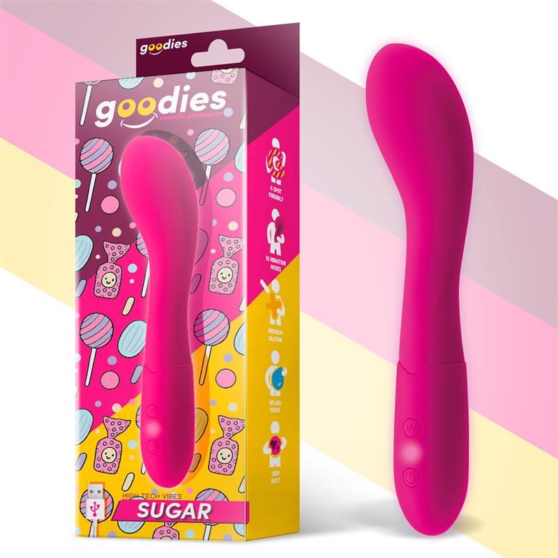 Sugar G-Spot Vibe USB Silicone Fushsia Sugar G-Spot Vibe USB Silicone Fushsia