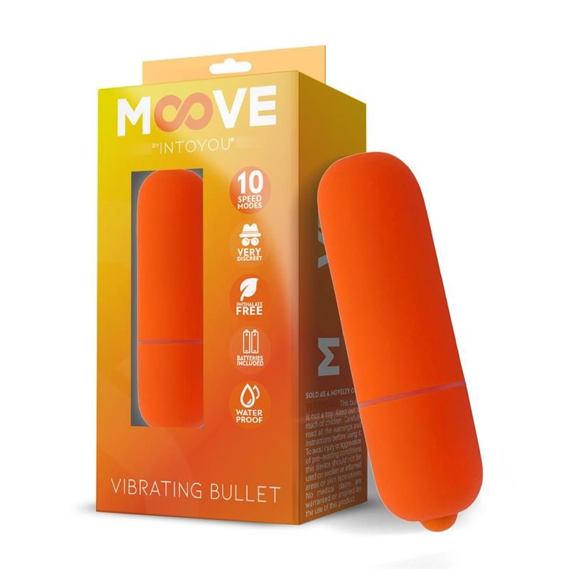 Vibrating Bullet 10 Speeds Orange Vibrating Bullet 10 Speeds Orange