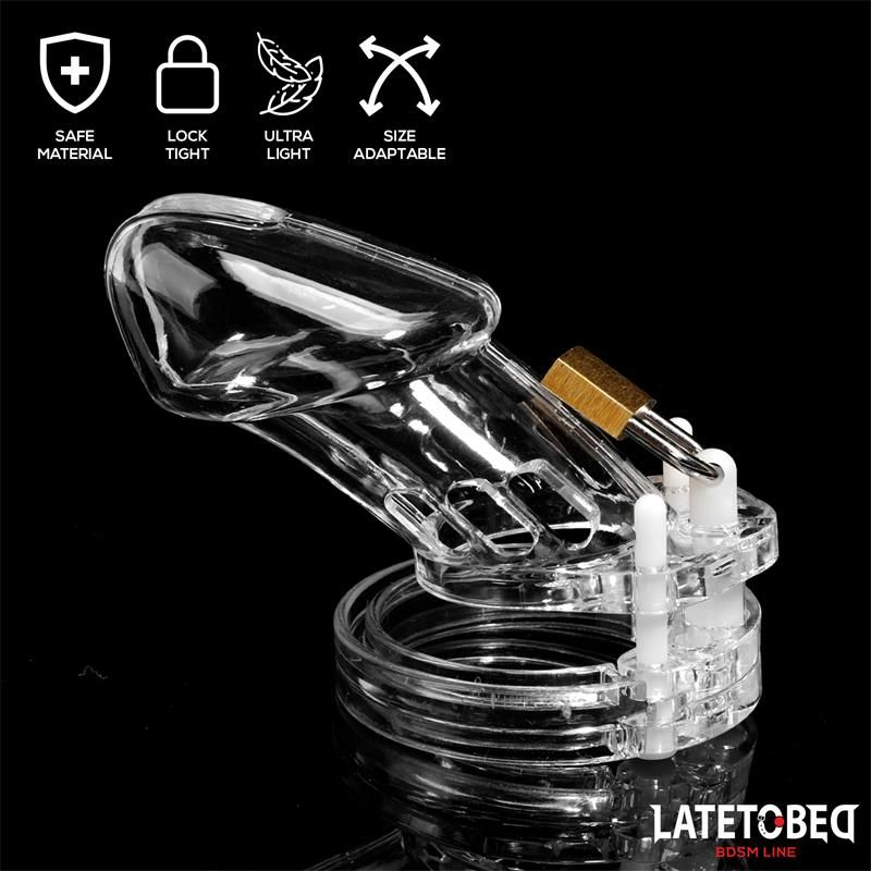 Chastity Penis Cage Long Clear Chastity Penis Cage Long Clear