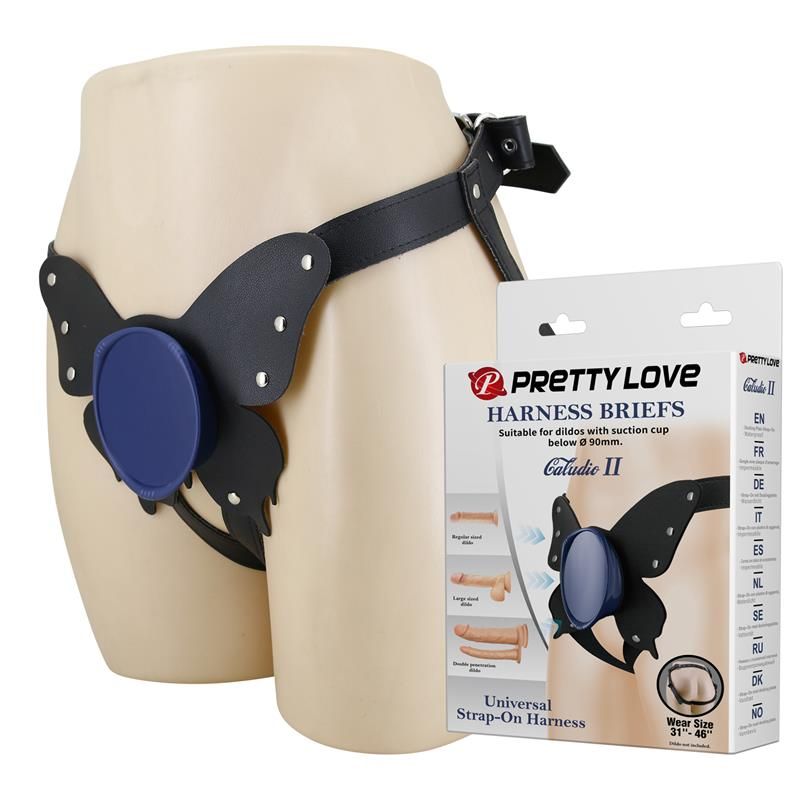 Caludio II Universal StrapOn Harness Butterfly Caludio II Universal StrapOn Harness Butterfly