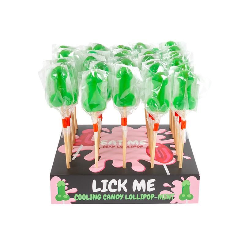 Display Mint Lollipops Cooling Effect 40 Pcs. Display Mint Lollipops Cooling Effect 40 Pcs.
