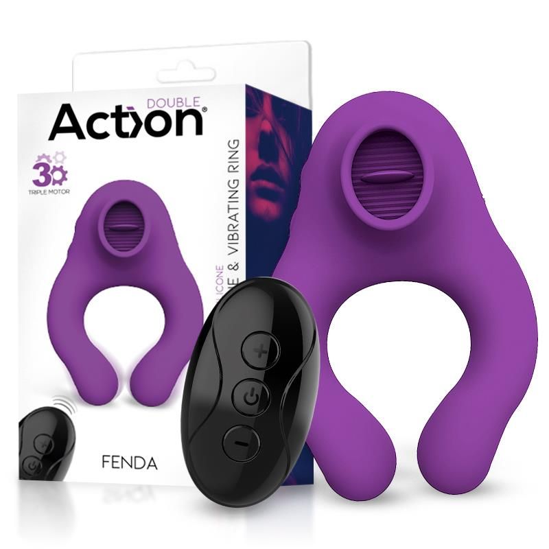 Fenda Vibrating Ring with Licking Tongue and Remote Control 3 Motors Magnetic USB Fenda Vibrating Ring with Licking Tongue and Remote Control 3 Motors Magnetic USB