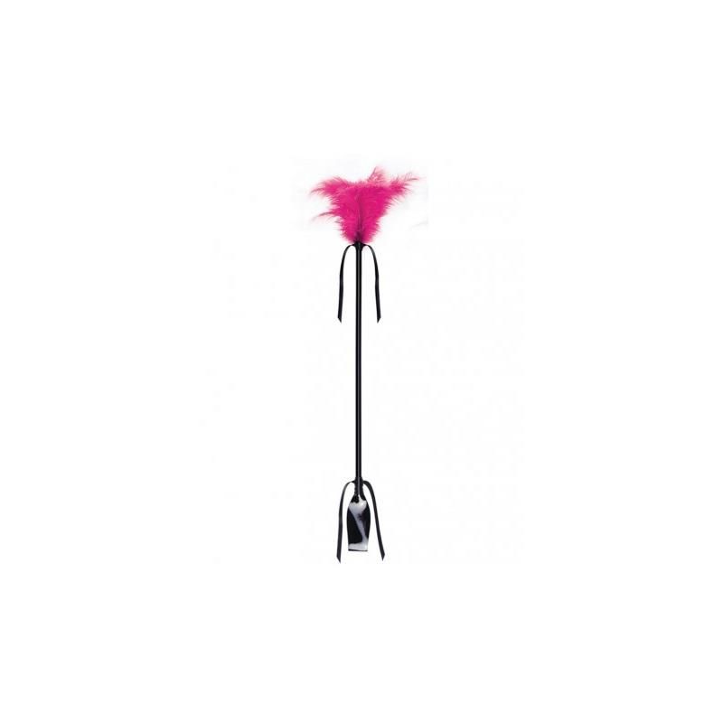 Secret Play Fuchsia Duster And Riding Crop Secret Play Fuchsia Duster And Riding Crop