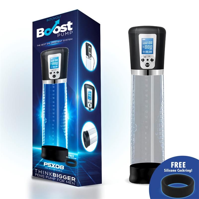 Automatic Penis Pump with LCD Screen PSX08 USB Automatic Penis Pump with LCD Screen PSX08 USB