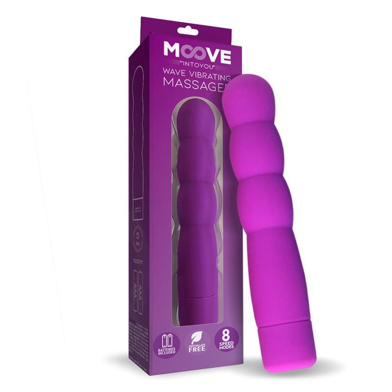 Wave Vibrating Massager Purple Wave Vibrating Massager Purple