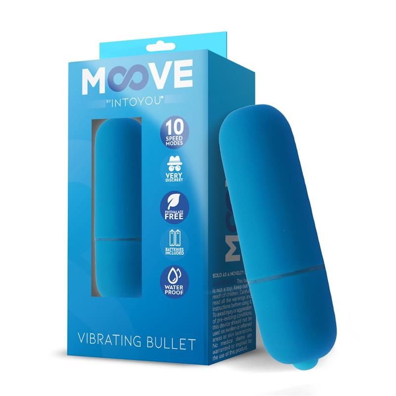 Vibrating Bullet 10 Functions Blue Vibrating Bullet 10 Functions Blue