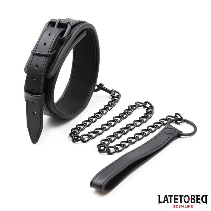 Neoprene Bondage Collar and Leash Neoprene Bondage Collar and Leash
