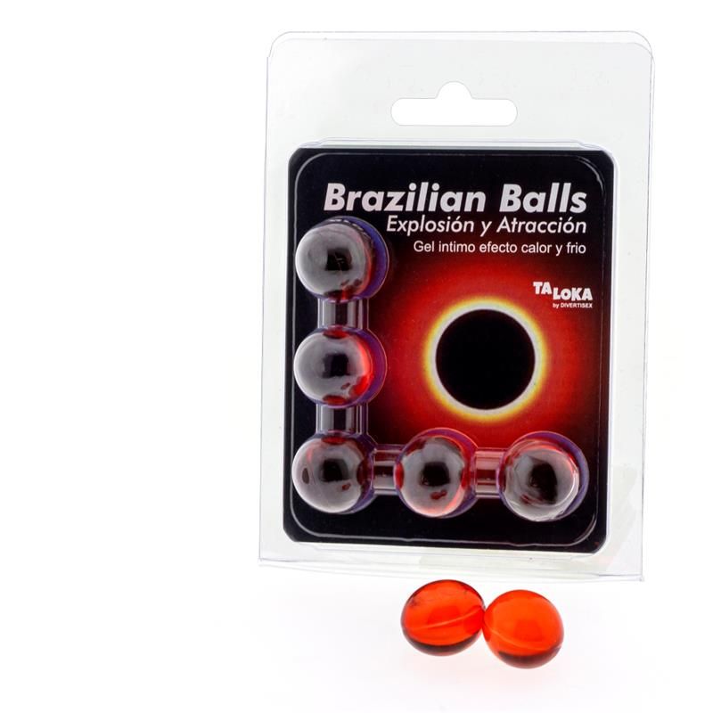 Set 5 Brazilian Balls Cold-heat effect Set 5 Brazilian Balls Cold-heat effect