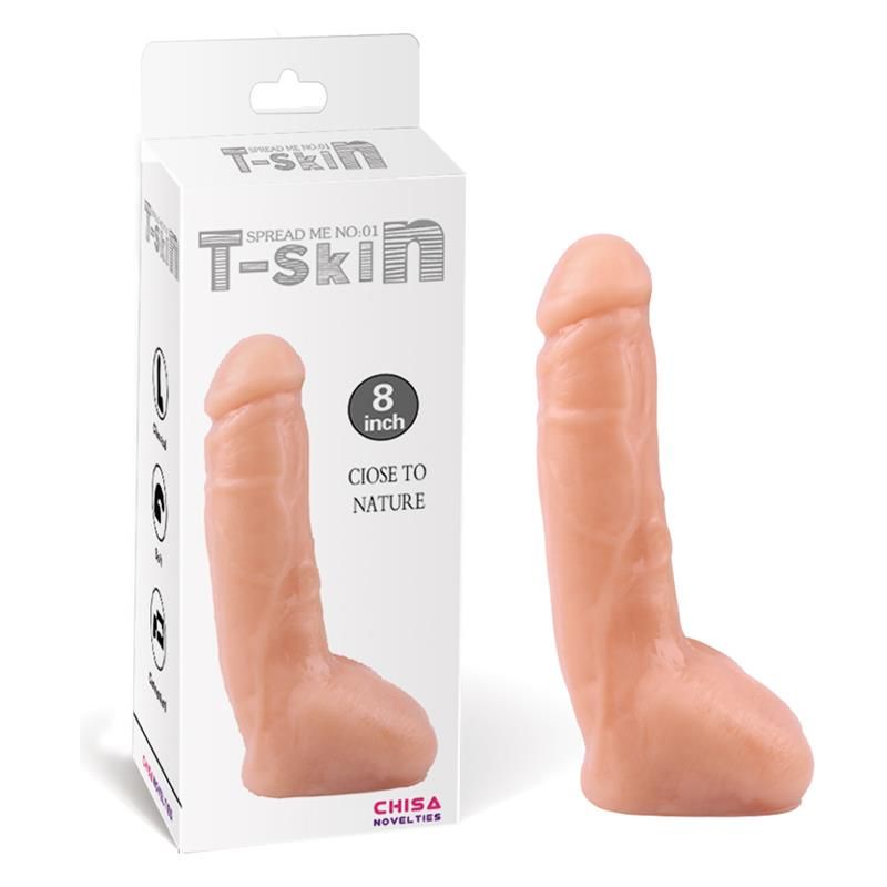 Dildo Spread Me N1 T-Skin 8 Flesh Dildo Spread Me N1 T-Skin 8 Flesh