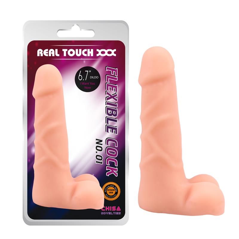 Dildo No.01 T-Skin 6.7 Flesh Dildo No.01 T-Skin 6.7 Flesh
