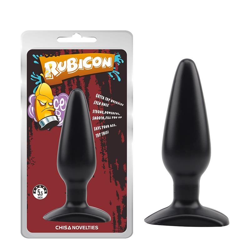 Butt Plug Rubicon 13.5 x 4.5 cm Black Butt Plug Rubicon 13.5 x 4.5 cm Black