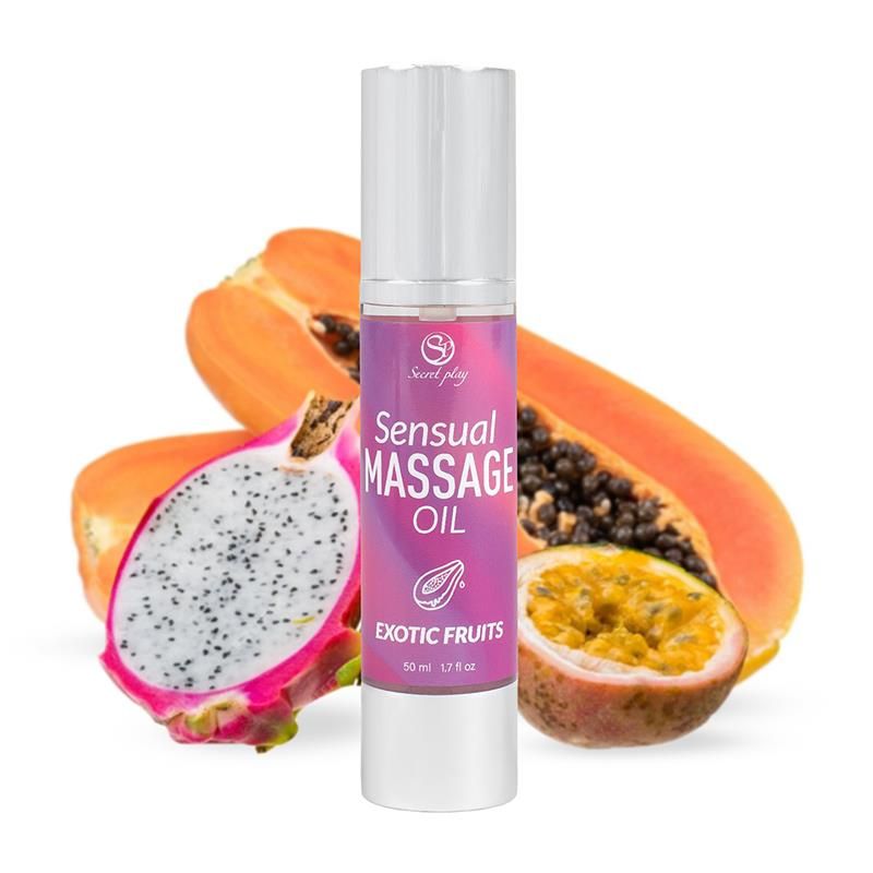 Sensual Massage Oil Exotic Fruits 50 ml. Sensual Massage Oil Exotic Fruits 50 ml.