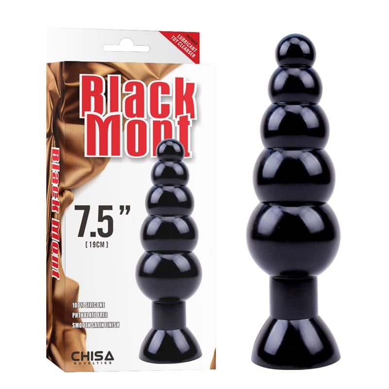 Large Anal Bead 7.2 Black Large Anal Bead 7.2 Black
