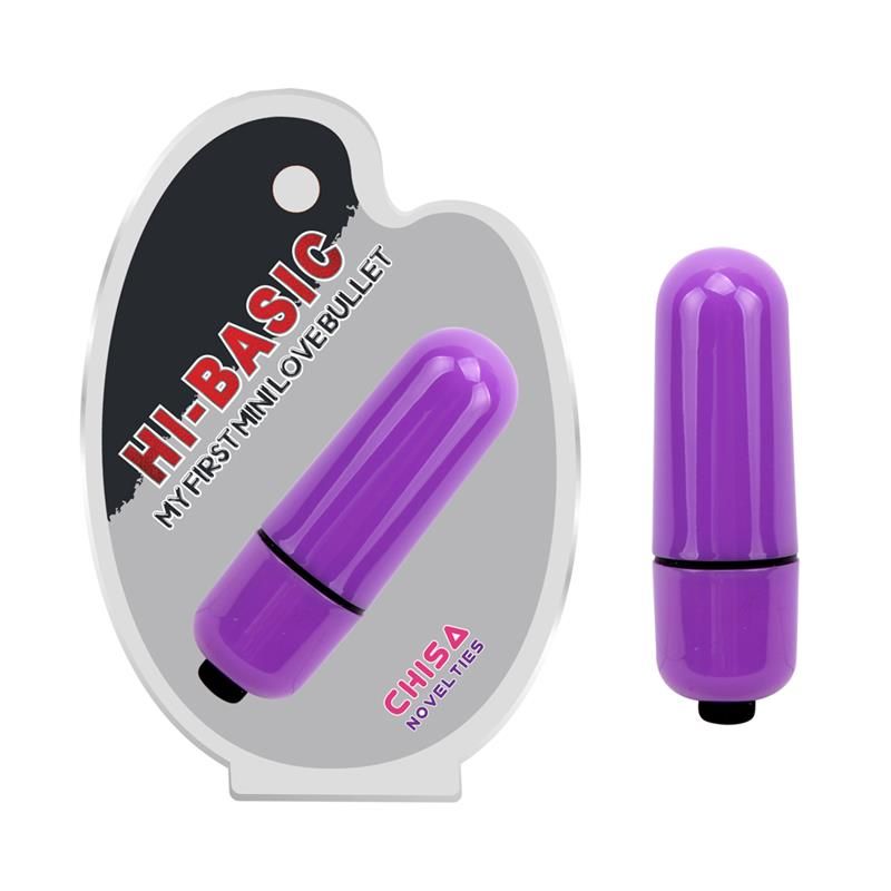 Vibrating Bullet Hi-Basic 5.8 x 1.8 cm Purple Vibrating Bullet Hi-Basic 5.8 x 1.8 cm Purple