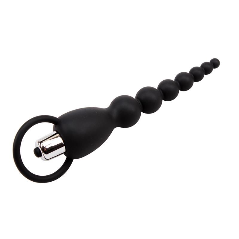 Anal Chain Elite Power 19.5 cm Silicone Black Anal Chain Elite Power 19.5 cm Silicone Black