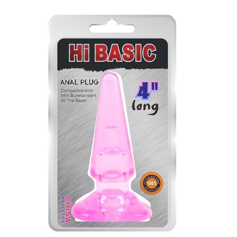 SASSY Anal Plug-Pink 10,4 x 3,2cm SASSY Anal Plug-Pink 10,4 x 3,2cm