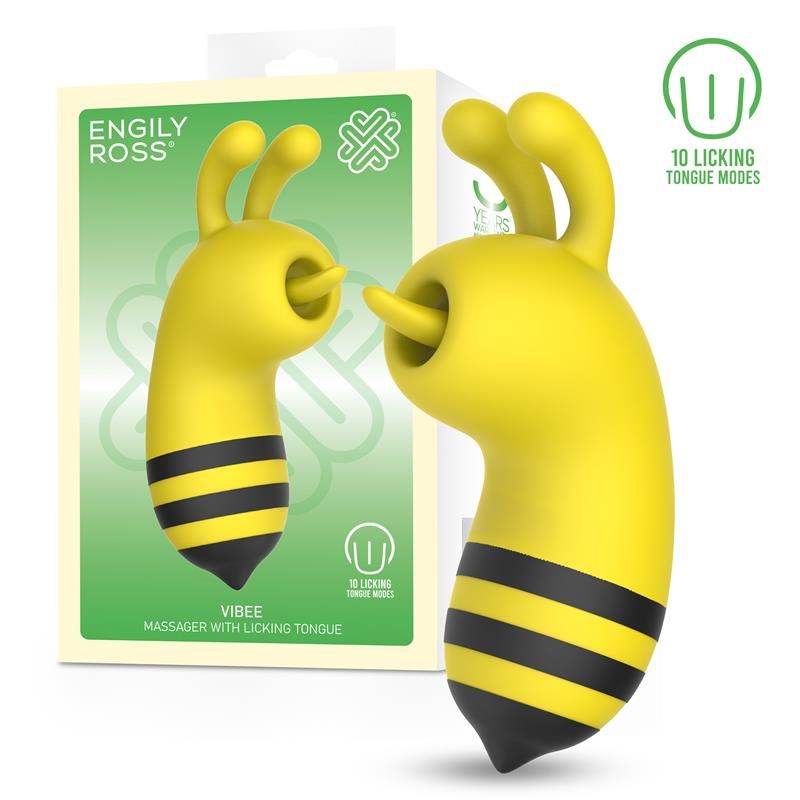 Vibee Massager with Licking Tongue Vibee Massager with Licking Tongue