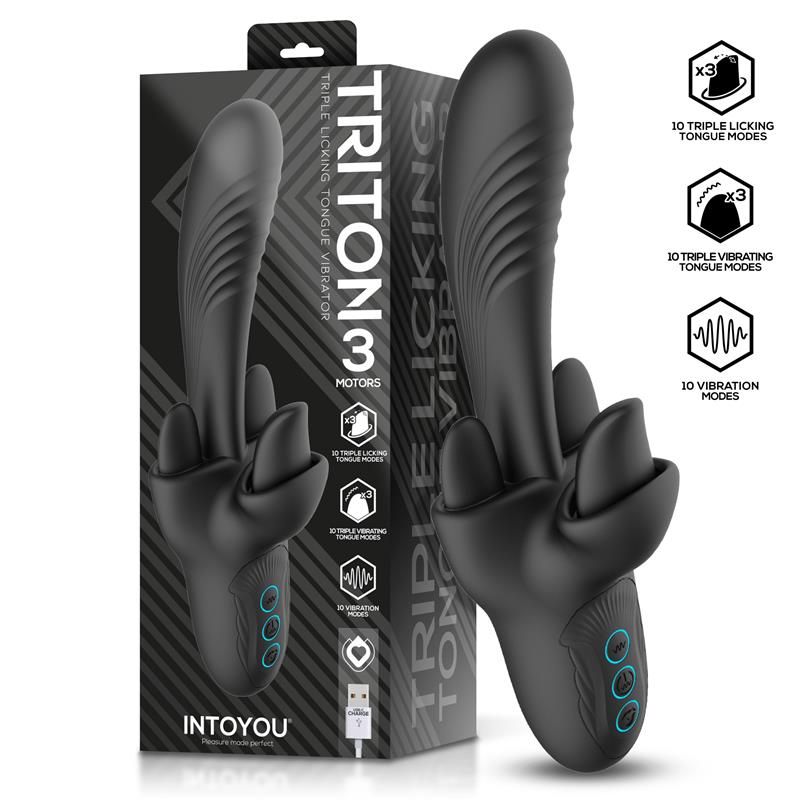 Triton Triple Licking Tongue Vibrator Triton Triple Licking Tongue Vibrator