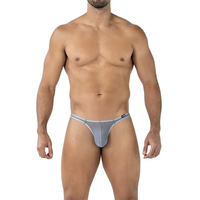 C4MSPX06 Brazilian Thong Mesh Grey - Taglia XL C4MSPX06 Brazilian Thong Mesh Grey - Taglia XL