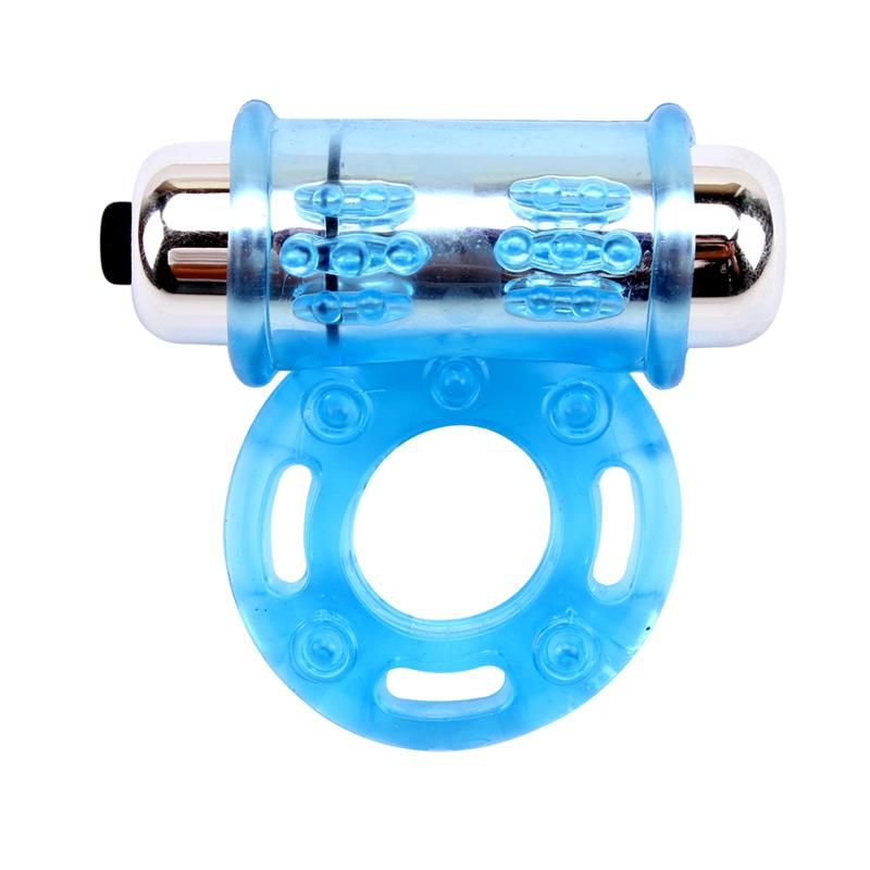 Vibrating Bull Ring-Blue Vibrating Bull Ring-Blue