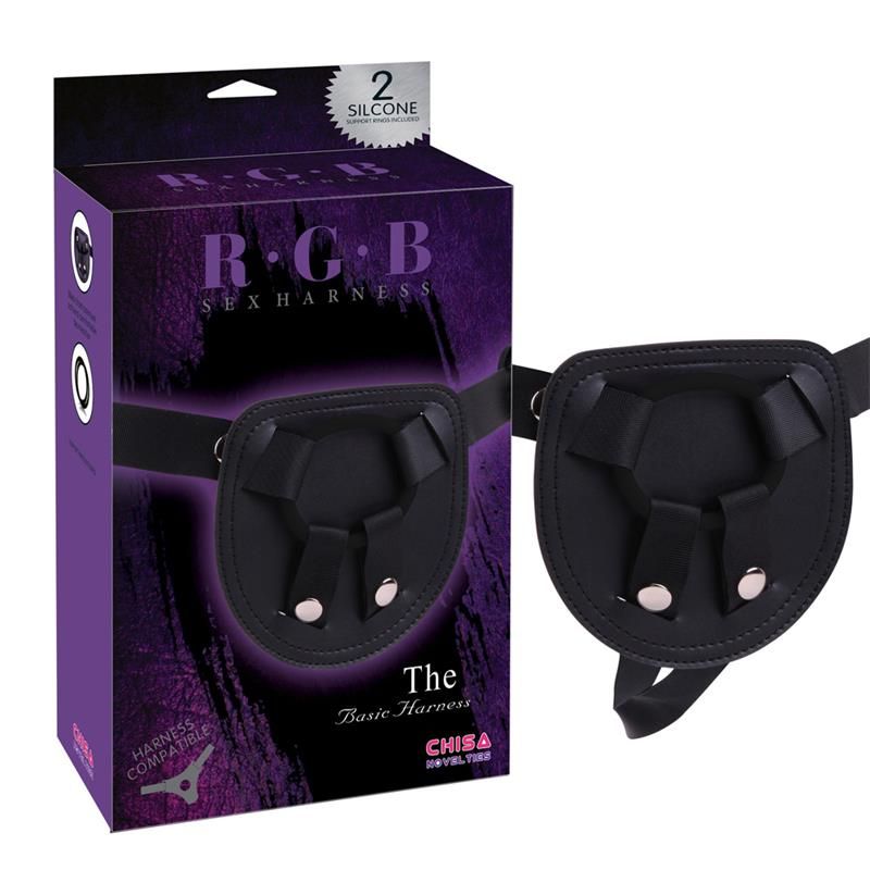 The Basic Harness Silicone Black The Basic Harness Silicone Black