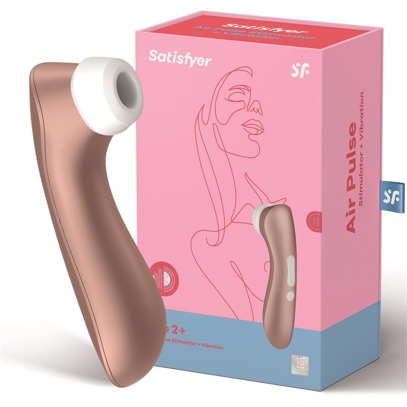 Pro 2+ Clitoris Sucker with Vibration Rose Gold Pro 2+ Clitoris Sucker with Vibration Rose Gold