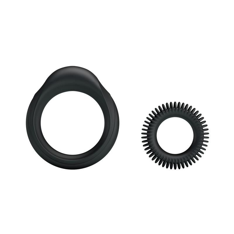 Manhood Set of 2 Cock Ring Manhood Set of 2 Cock Ring