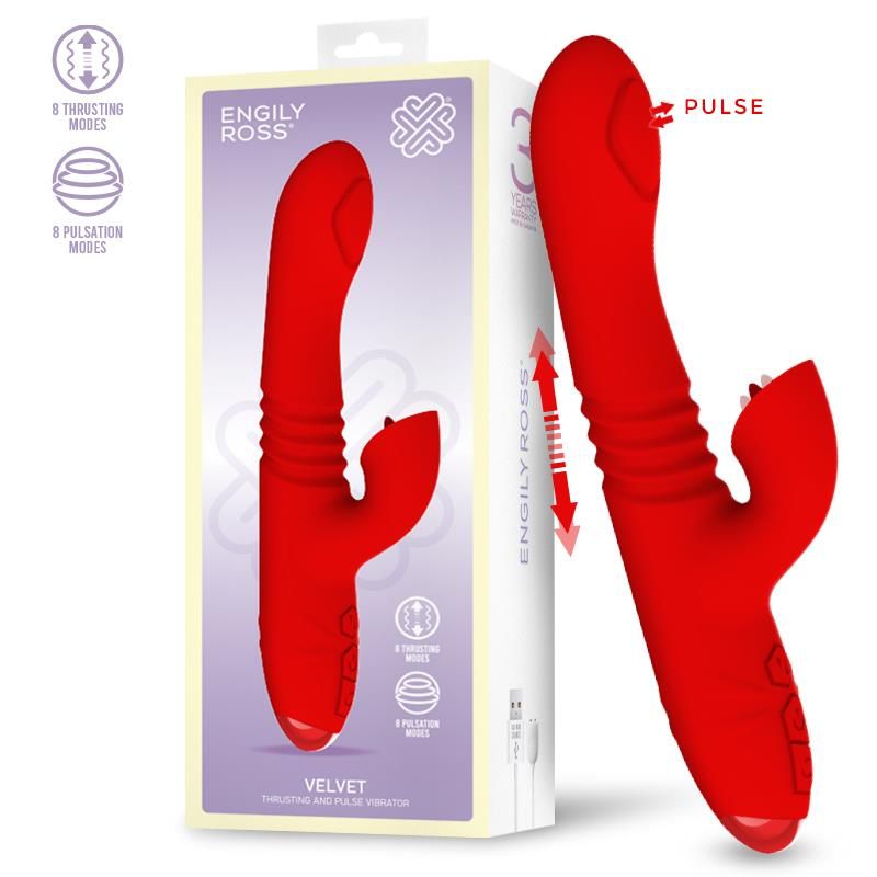 Velvet Vibe with Thrusting and Pulse Velvet Vibe with Thrusting and Pulse