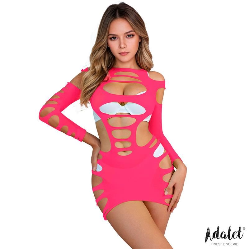 Willow Hollow-outDress Pink One Size Willow Hollow-outDress Pink One Size