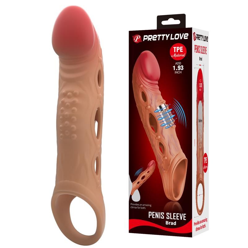 Brad Vibrating Penis Sleeve Brad Vibrating Penis Sleeve