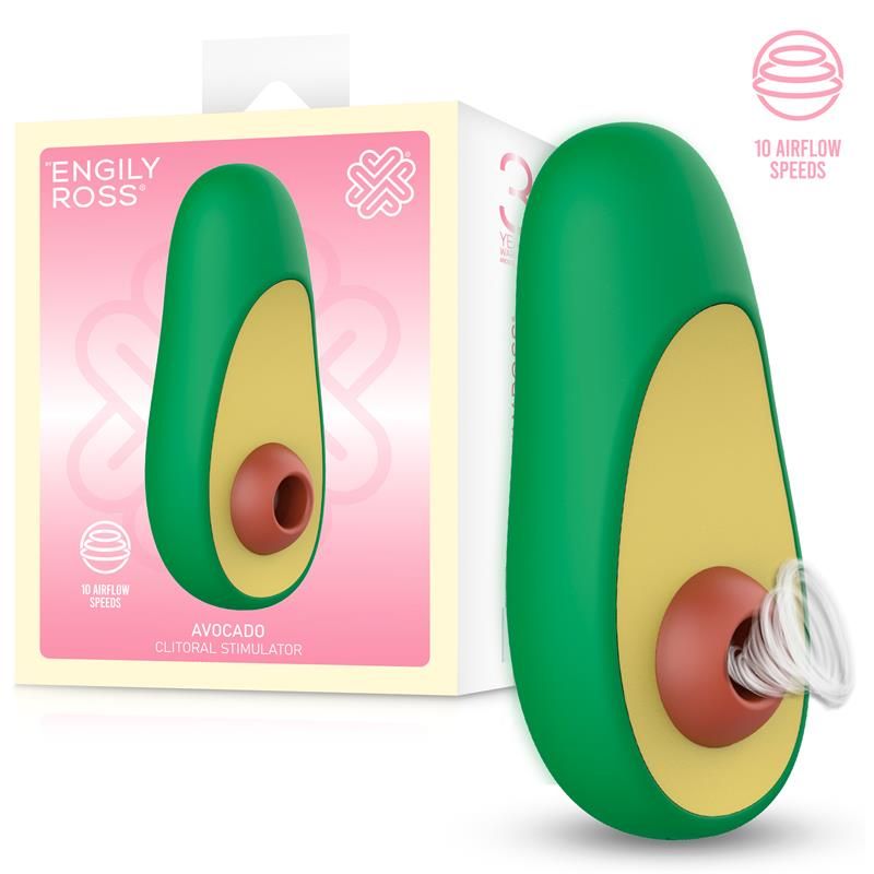Avocado Clitoral Stimulator with Suction Avocado Clitoral Stimulator with Suction
