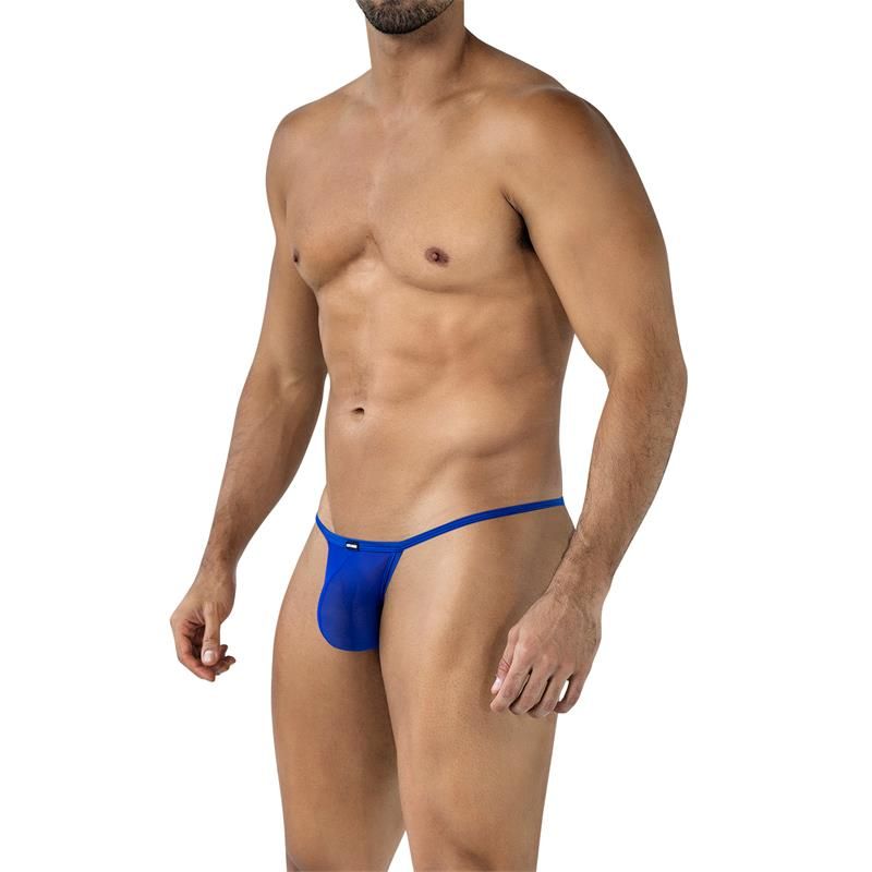 C4MSPX16 Tanga Kini Mesh Electric Blue - Taglia L C4MSPX16 Tanga Kini Mesh Electric Blue - Taglia L