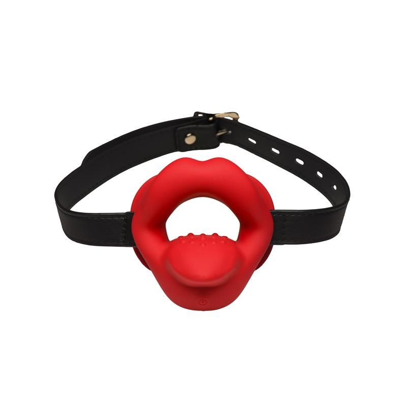 Sissy Mouth Gag with Vibration Sissy Mouth Gag with Vibration